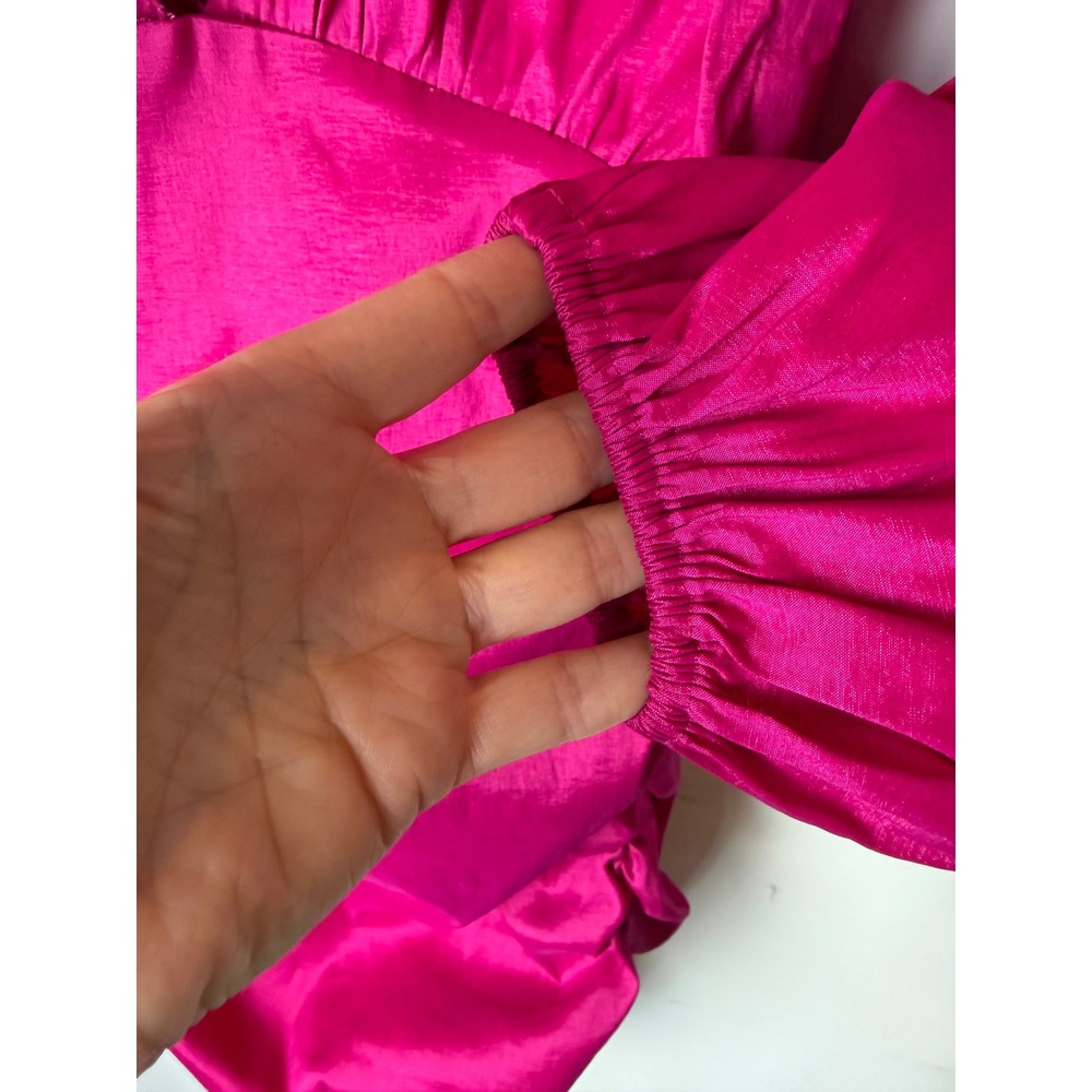 Lovers‎ and Friends Dress Women Small Pink Lorenza Tafetta Satin Mini Party Sexy - Picture 8 of 15